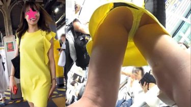 【パンチラ盗撮】電車で偶然見つけた美人OL前後から楽しめる“完璧すぎるシルエット”に思わず見入った件【体験談】